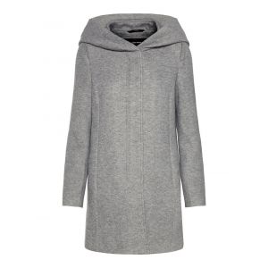 Vero Moda Transitional Coat Women grey LightGreyMelange - Taille M