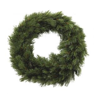 Triumph Tree Forest Couronne de Noël givrée - Ø90 cm - Vert