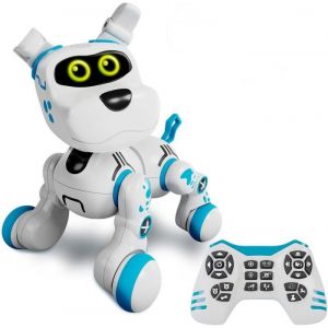 WorldBrands Xtrem Bots - Chien Robot Bobby | Robot Chien Enfant | Chien Interactif Enfant | Robot Jouet 5 Ans Et Plus | Robots Électroniques