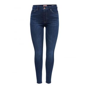 Only Onlpaola Hw Skinny Fit Jeans Women Blue