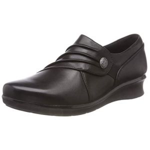 Clarks Hope Roxanne, Mocassins Femme, Noir