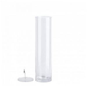 AC-Déco Vases et cache-pots - Vase pour fleur immergée avec clip - 5 L Transparent