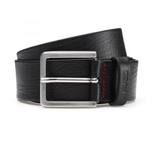 HUGO pour homme. Ceinture Gionios noire HUGO