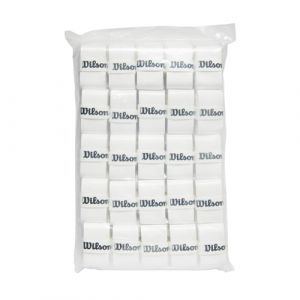 Wilson Padel Pro Surgrips, Blanc, Pack de 50, WR8416303001
