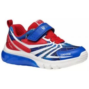 Geox J CIBERDRON Boy H Basket, Royal/Red, 25 EU