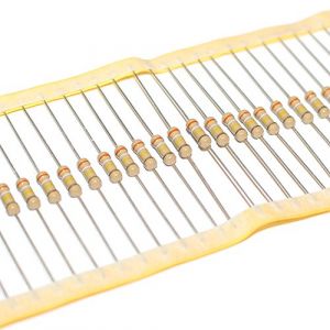 25x Résistances carbone 1K Ohms 1/2 Watts +/ 5%