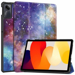 Image de IMoshion Coque tablette Trifold Xiaomi Redmi Pad SE - Space