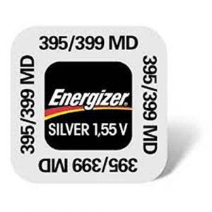 Energizer 395/399 Lot de deux piles 1.55V silver oxide 1 Unit&eacute; (Lot de 1)