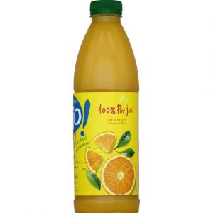 Monoprix Bio Jus d'orange, 100% pur jus, certifi&eacute; AB - La bouteille de 1L