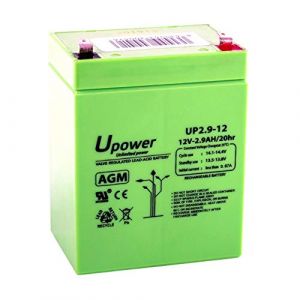 U-Power LEAD 12V 2,9Ah AGM 79x56x99mm Batterie