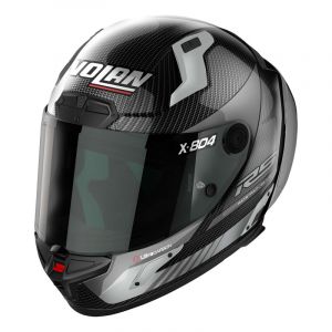 Nolan Casque int&eacute;gral X-804 RS Ultra Carbon Hot Lap 011 carbon/grey-