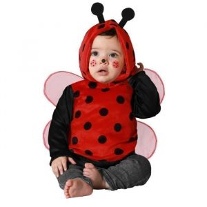 Atosa D&eacute;guisement coccinelle bicolore b&eacute;b&eacute; - ANGEL TOMAS SA - 12 mois - Noir