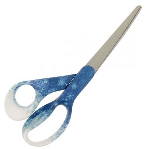 Fiskars Inspiration Ciseaux, Stainless Steel, Flocon de Neige, 21 cm