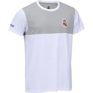 Real Madrid T-shirt - Collection officielle - Blanc - Manches courtes - 100% coton