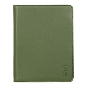 Image de Rhodia Rama Livret porte-bloc ou carnet - N°12 (10,5 x 14 cm) - Sauge