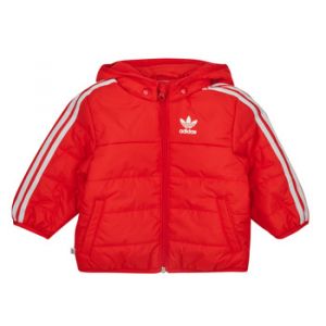 Adidas Doudounes enfants PADDED JACKET Rouge - Taille 3 / 6 mois,6 / 9 mois