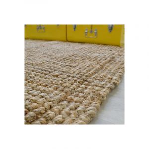 Décoweb Tapis naturel Bohème 100% Jute - 200 x 290 cm