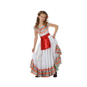 Atosa Déguisement mexicaine fille - Taille: 10-12 ans (145-160 cm)