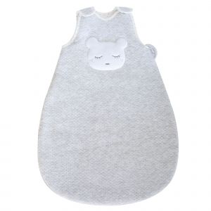 Domiva Gigoteuse naissance CALIN - 55 cm - Coton et polyester - Gris