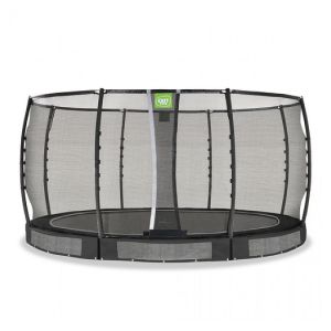 Image de Exit Toys Trampoline enterré Allure Premium ø427cm - noir