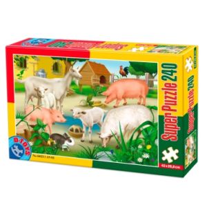 Dtoys Animaux de la ferme : Cochons, moutons et lapins