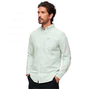 Superdry Pour homme. Chemise oxford verte ? manches courtes