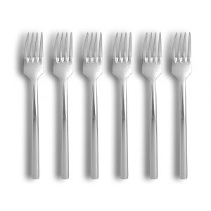 Ogo Living Lot de 6 fourchettes en acier inoxydable