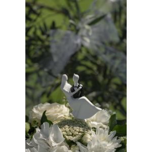 Ruedelafete Figurine pour gâteau Le porté de la mariée 14cm