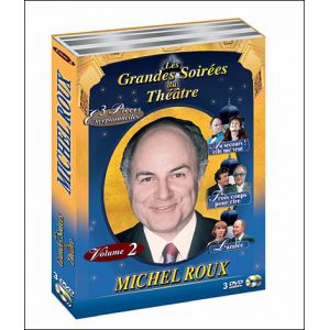 Coffret théâtre Michel Roux - volume 2 - Au secours! elle me veut + Trois coups pour rire + L'azalée