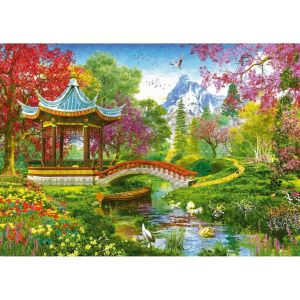 Schmidt Spiele 59786 Puzzle Jardin Zen 1000 pièces, Multicolore
