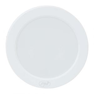 Plafonnier LED PNI D-Light CL2412 12 W, rond, 16,7 cm, 6400 K, alimentation 230 V, 1320 lm, blanc