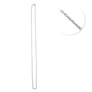 Graine Cr&eacute;ative Chaine sautoir - Petites mailles 2 mm - 64 cm - Argent