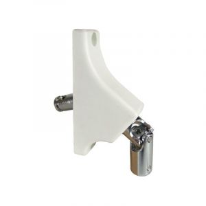 Cîme SORTIE CAISSON BLANC ACIER-PLAST 6P7MM