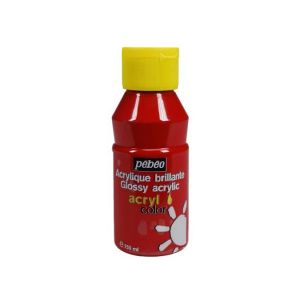 Pebeo Peinture Acrylcolor brillante - Blanc - 150 ml