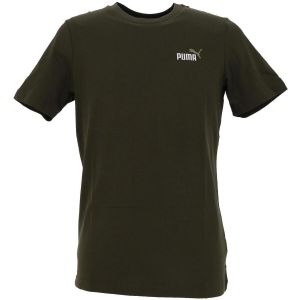 Puma T-shirt essentials 2 couleur petit non, olive foncé, homme