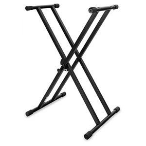 Kirstein support de clavier en X noir