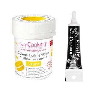 Scrapcooking Colorant alimentaire Jaune + Stylo de gla