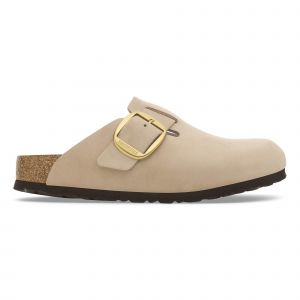 Birkenstock Sabots Boston Big Buckle LENB Sandcastle Beige - Taille 36,37,38,39,40,41