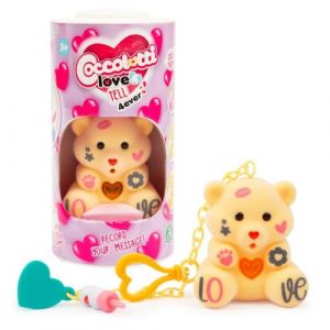 Coccolotti, Ourson intéractif Love & Tell 4 Ever, Effets sonores et Lumineux, Modèle Sunshine, pour Les Enfants dès 3 Ans, CCL446