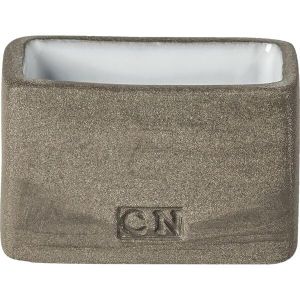 Costa Nova Eco Lot de 4 Ronds de Serviette rectangulaires Longueur 27 mm