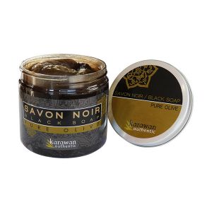 Image de Karawan Savon noir pure olive 200 ml