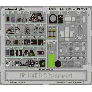 Image de Eduard MAQUETTE F 14D TOMCAT HASEGAWA /48 FE221