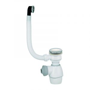 Wirquin Ensemble de vidage lavabo avec trop plein - Quick-Clac Pro