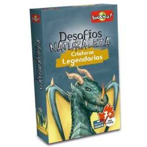 Bioviva Jeu Cartes desafios de la Nature créatures legendarias-español
