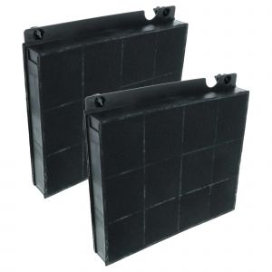 Vhbw 2x Filtres &agrave; charbon actif remplacement pour AEG MCFE01 pour hotte aspirante