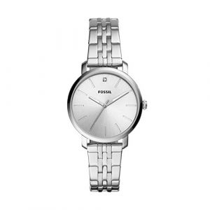 Fossil Montre &agrave; Quartz en Acier Inoxydable pour Femme BQ3566