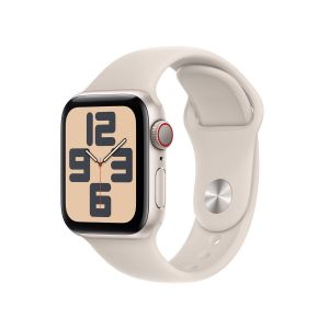 Apple Watch SE OLED 40 mm Num&eacute;rique 324 x 394 pixels &Eacute;cran tactile 4G Beige Wifi GPS (satellite)