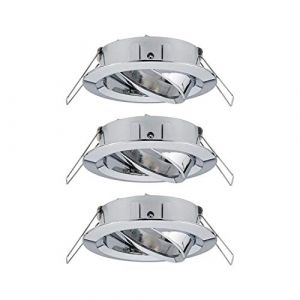 Image de Paulmann Collerette EBL Choose 92488 jeu de 3 10 W chrome 1 pc(s)