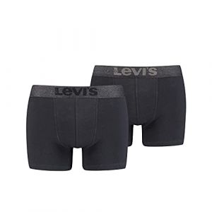 Levi's Boxer En Coton Vintage Heather 2 Paires S Black