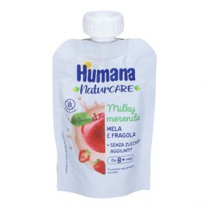 Image de Humana Milkymerenda Pomme Fraise 100g